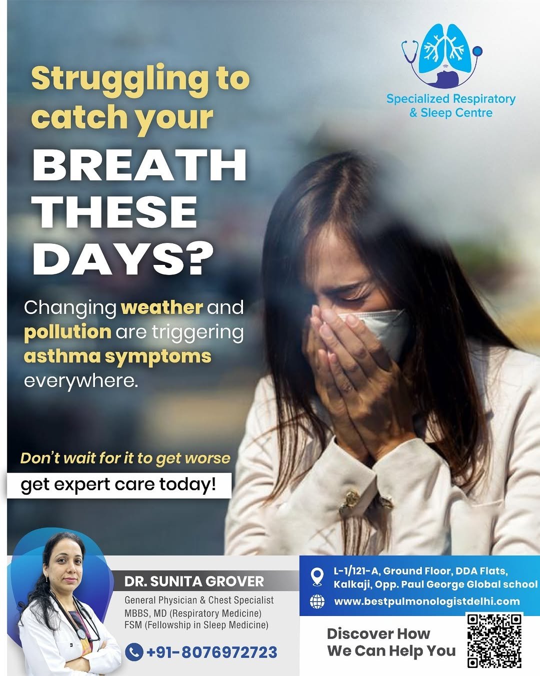 😷 Struggling to Catch Your Breath These DaysYou’re not alone. The changing weather and rising p